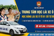 Học bằng lái xe ô tô B1 số tự động Học Viện Cảnh Sát