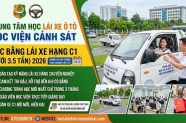 Học bằng C1 bao nhiêu tiền 2026? mất bao lâu? lái xe mấy tấn?
