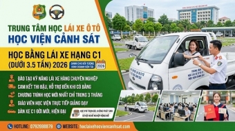 Học bằng C1 bao nhiêu tiền 2026? mất bao lâu? lái xe mấy tấn?
